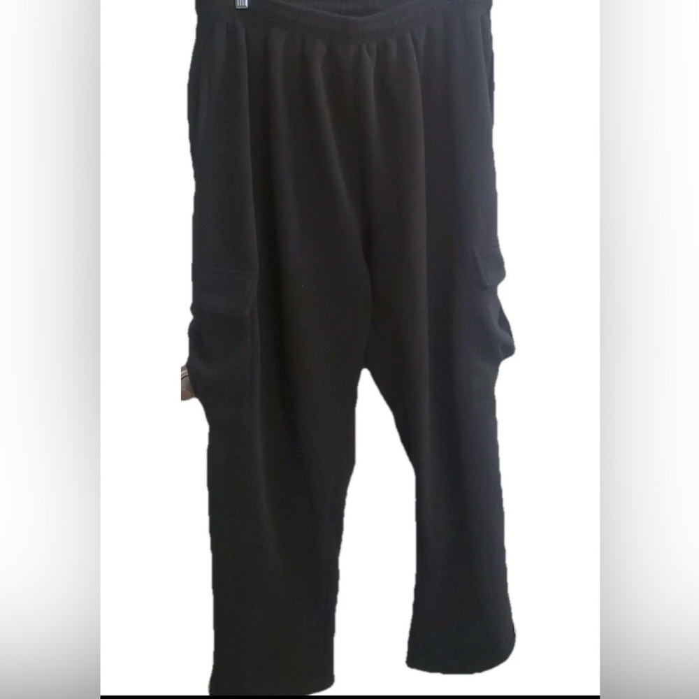 Zusmen Black Fleece Cargo Pants 4XL - Picture 2 of 4